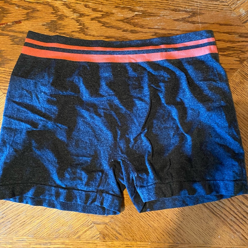 Grey cotton spandex shorts small